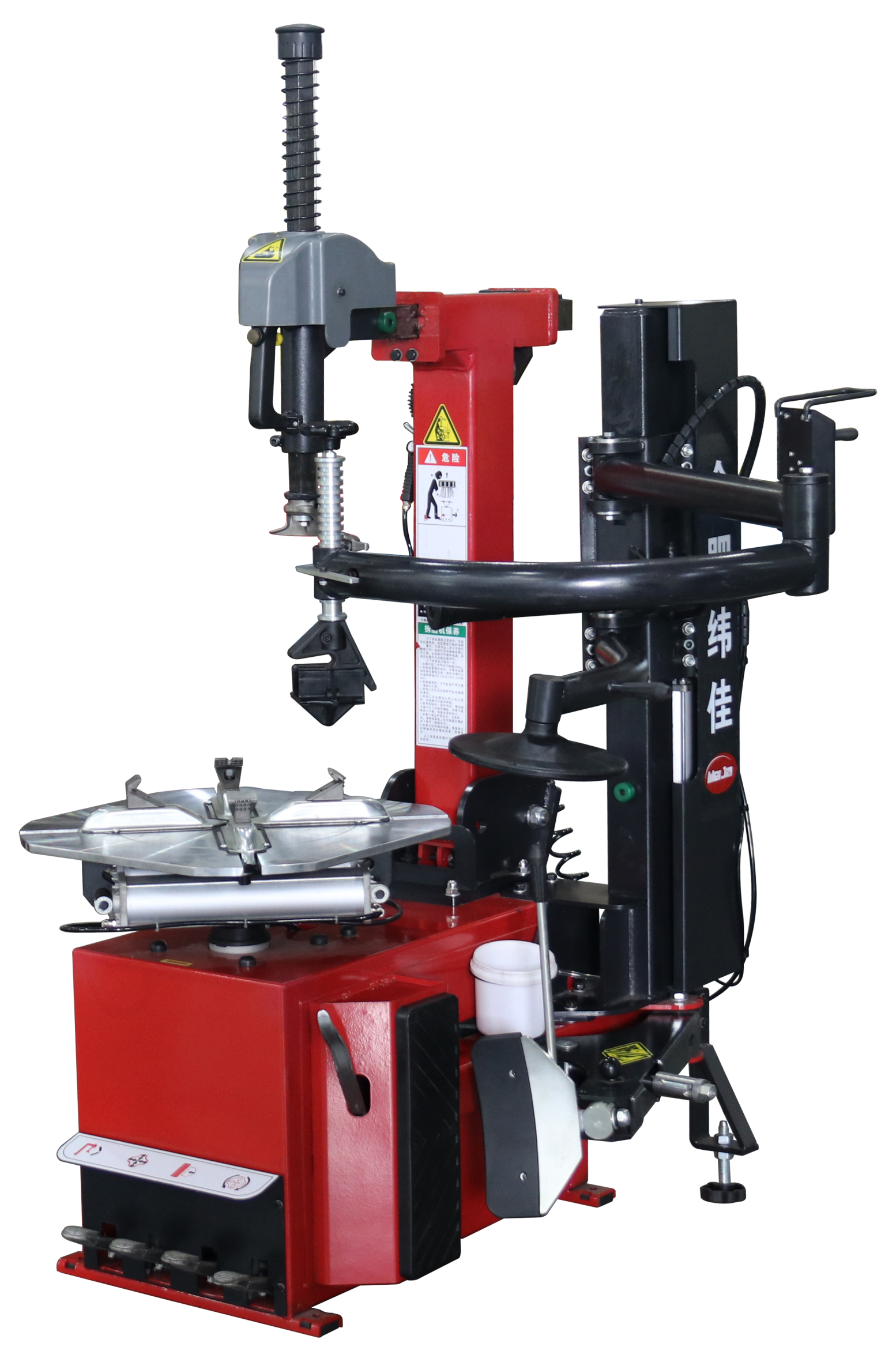 Montirka sa pomoćnom rukom i brzim duvanjem